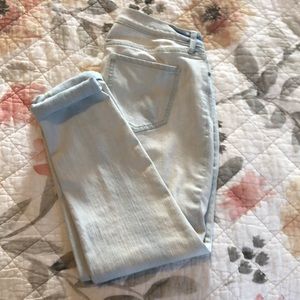 Old Navy boyfriend fit crop jeans